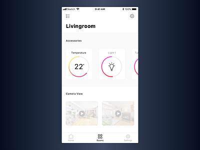 Daily 021 021 dailyui home home monitoring security