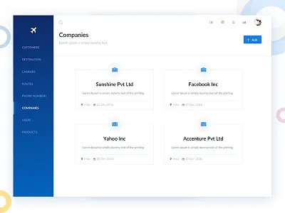 Simple Dashboard Design cards company dashboards company portal dailyui dashboard design home page indian ui panel design simple table ui designer mumbai