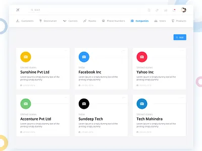 Card Design Dashboard cards table designi company dashboards company portal dailyui dashboards design home page indian ui panel design simple table ui designer mumbai