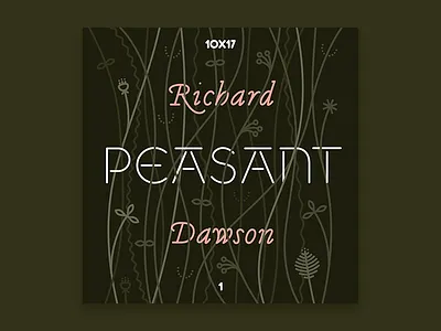 10x17, #1: Richard Dawson - Peasant 10x17