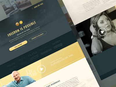 New Method Wellness Landing Page dual diagnosis landing page treatment center website