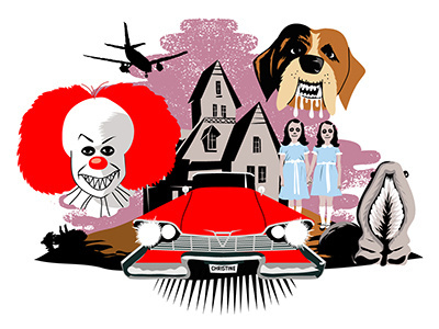Stephen King christine cujo haunted house it stephen king twins