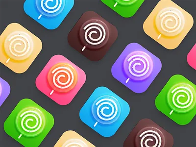 lollipop icon color icon lollipop ui