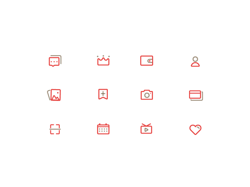100day Project 005-icons camera card channel color icons like line scan