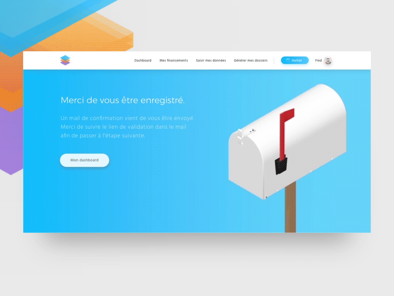 Business expansion flow concept 3d app branding design lettering product ui ux vector web