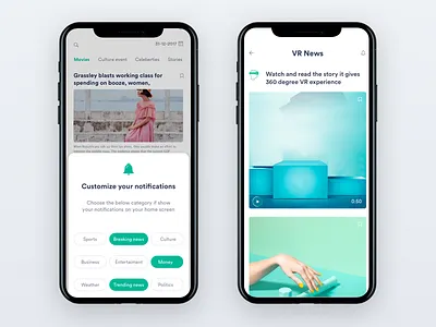 VR news ar article design fluent ios microsoft news political stories tech vr