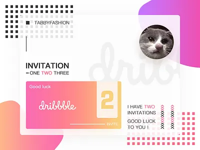 Shot #4028291 blur design colour gradient invitation invite ui ux webcolourful