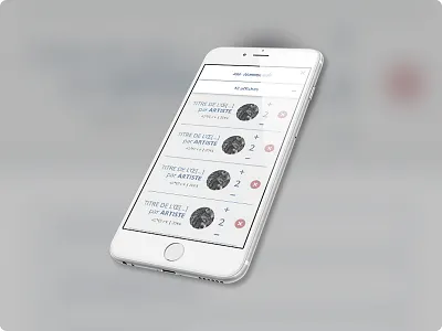 Les pétrifiantes {mobile #5} checkout mobile poster shop webdesign website