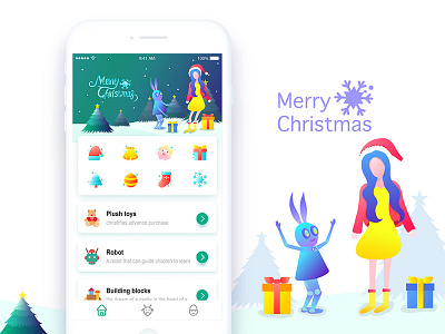 Hello Christmas ui