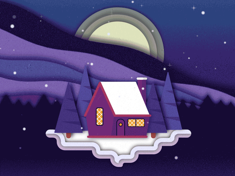 Christmas scene