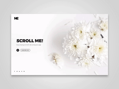 Fullscreen Vibe coming soon corporate fashion fullpage fullscreen hotel restaurant scroll template ui ui design web