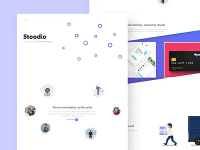 Hey everyone, Stoodio here! agency consumption content design development illustration marketing product design stoodio ui website