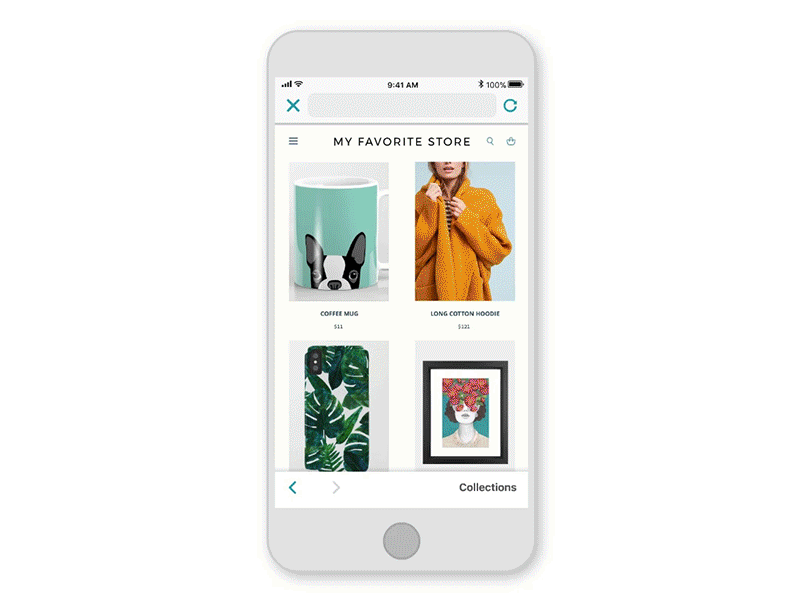 Thinkover App app ecommerce ui ux