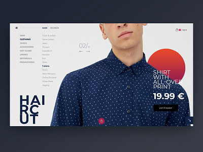 E-Com basket color e shop fashion haircut page shop t shirt week