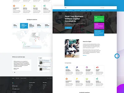 Corporate Landing Page corporate landing page
