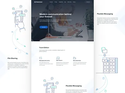 Mattermost - Team Edition chat enterprise mattemost messaging team website