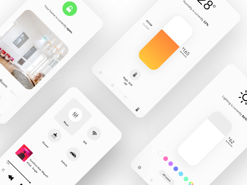 Example of Smart home app exploration