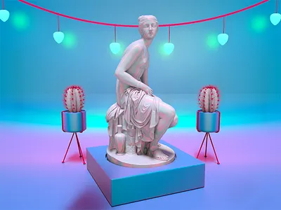 🎄Feeling Festive🎄 abstract cinema 4d holographic octane pastel shiny surreal