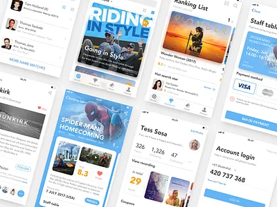 Movie App app ios11 list movie ui video