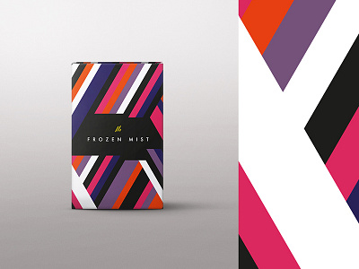 Amaren Golden box branding colour geometric identity packaging shapes