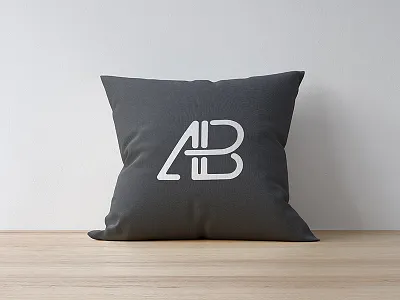 Pillow Mockup branding mockup pillow showcase