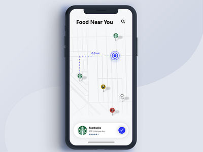 Daily Ui Challenge 020 - Location Tracker 020 challenge daily daily ui daily ui challenge location location tracker tracker