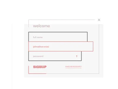 Dailyui 001 Signup dailyui signup