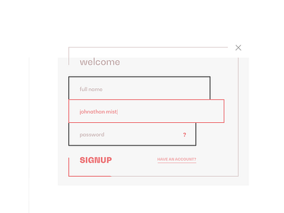 Dailyui 001 Signup dailyui signup