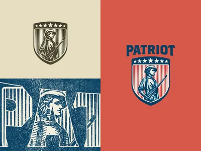 Patriot american crest gun man men minute minuteman patriot rifle