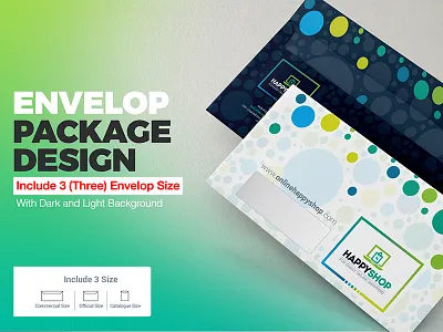 E-Commerce Shop Envelope Package c4 c5 c56 catalog size commercial size corporate envelope envelop envelop design envelop template official size packet pocket