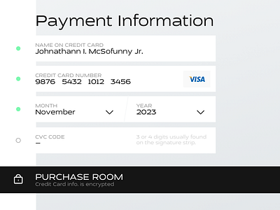 Dailyui 002 Credit Card Checkout checkout dailyui