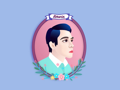 Hello Kerwin characters of portraits