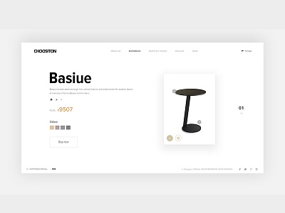 Furniture Creative3 brand creative home website