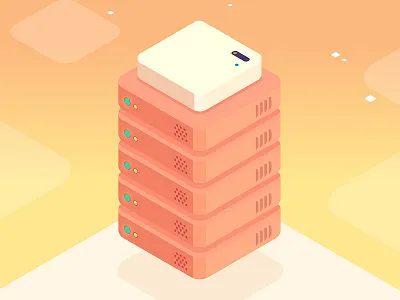 Server for video gradient illustrator office server