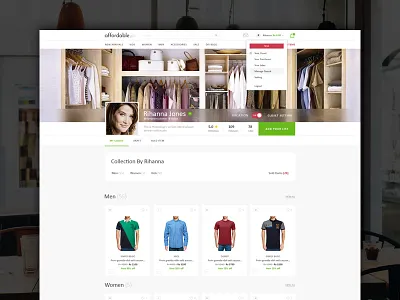 Affordable User Profile and Review Pages ecommerce material design pakistan review shop store user experience user interface user profile website