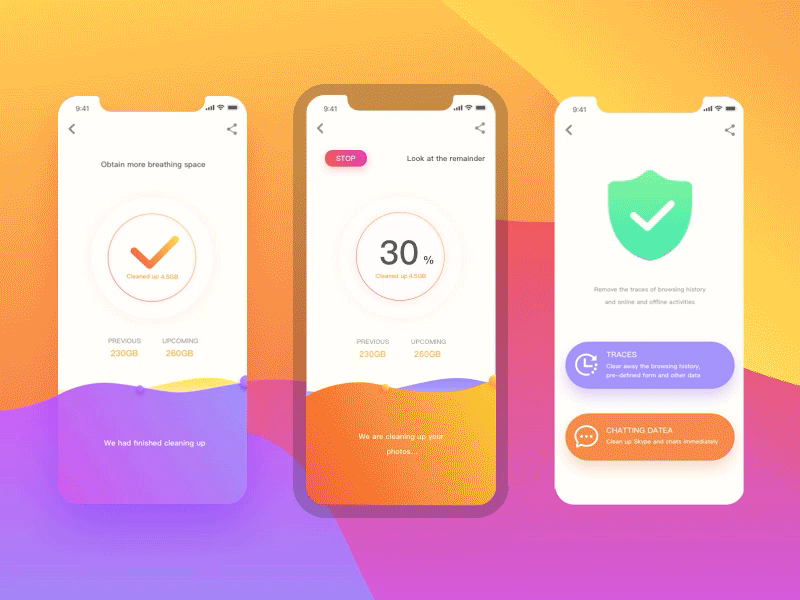 Student work －Yuki app dayu gif ios iphone music photoshop principle sketch ui
