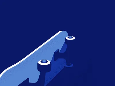 Skateboard blue board light light and shade nyc sports equipment travel tyres