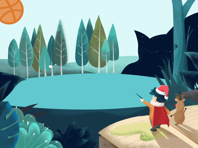 Hello Dribbble！ illustration