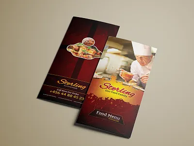 Tri-Fold Food Menu Template bar menu drinks menu fast food menu food food menu food package food truck menu menu template restaurant menu wedding menu
