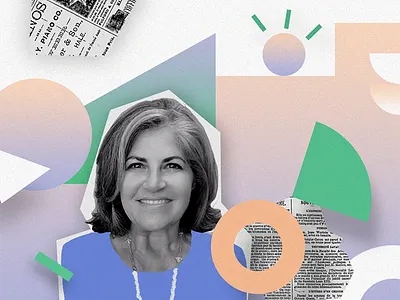 Abstract Collage Experiments abstract blog collage cover experiment geometric gradients interview shape