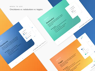 When to Use: Form Elements checkbox controls design design system elements form guidelines interface radiobutton toggles ui ux