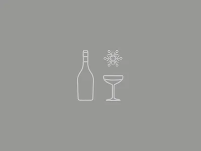 Cheers to 2018 2018 cheers dribbble icon icon design iconography illustration new years