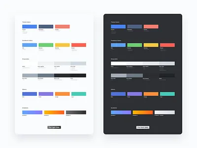 Palettes color design system palette uiux