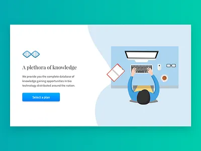 Bio Opps Banner bioopps illustration landing layout minimal minimalistic design product product design simple ui visual design web web app web design website