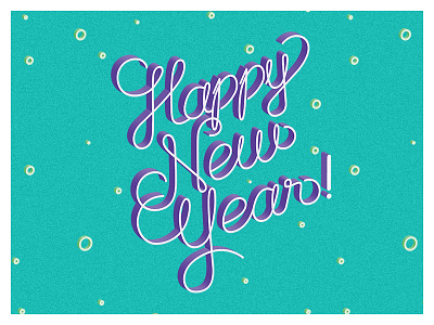 Happy New Year 2018 art artwork creatives design font lettering manila new year new year 2018 type typface typography