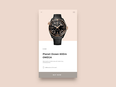 Omega eshop mobile shop omega shop ui design ux design