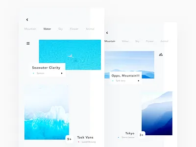 MCU_Nature_details mountain nature，clean，blue water