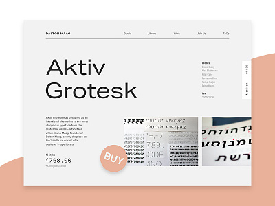 UI01 aktiv grotesk daily ecommerce typography ui ui design ux web design