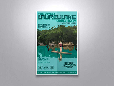 2017 Poster Design branding events graphic design kentucky outdoors poster print