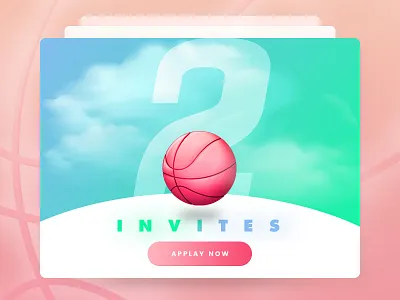 Invitation x2 2018 bd dribbble free happynewyear hellodribbble invitation invites